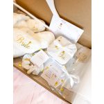 WHITE ELEGANT BRIDE GIFT SET - Menyasszony ajándék box
