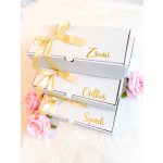 MINI BOX - Tanú felkérő box / Koszorúslány Felkérő Box