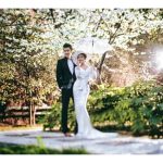 Esküvői csipke ernyő