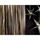 Party függöny, metál arany, 90 X 250 cm