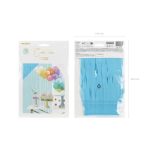 PARTY FÜGGÖNY, VILÁGOS KÉK, 100 X 200 CM