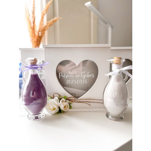 NAGY - Homokceremónia szett 22x20x7cm