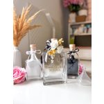 Szögletes üveg homokceremónia szett - ÚJ