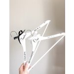 PREMIUM Esküvői vállfa, EGYEDI FELIRATOKKAL (1 db)