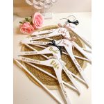 PREMIUM Esküvői vállfa, EGYEDI FELIRATOKKAL (1 db)