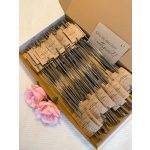 Csillagszóró esküvőre, egyedi kártyával - 16cm/40cm (min. 30db)