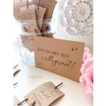 Csillagszóró esküvőre, egyedi kártyával - 16cm/40cm (min. 30db)