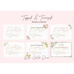 Tippek & Tanácsok - kártyák az esküvőre 5x10cm, 20db-tól