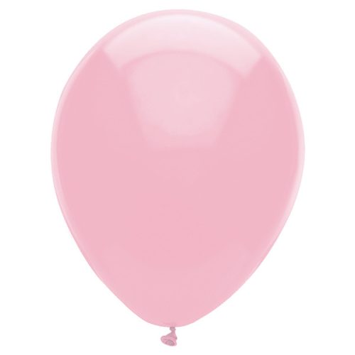 LUFI, LATEX, 30 CM, 10 DB, BÉBI RÓZSASZÍN