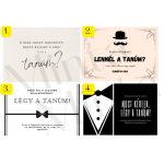 SAY YES BOX - Férfi tanú felkérő box