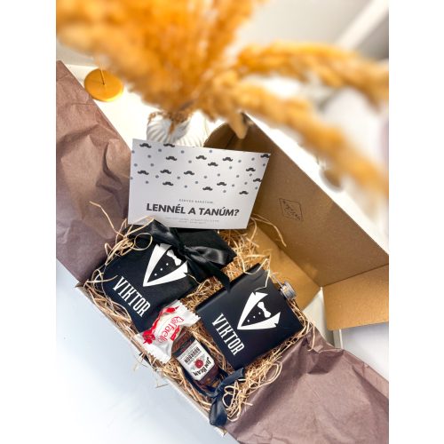 BEST MAN - férfi tanú felkérő box