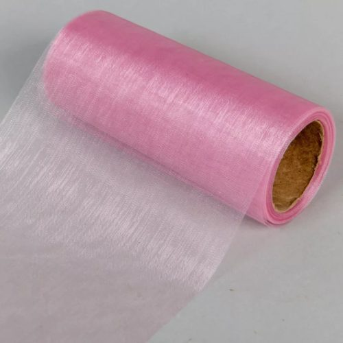 Organza RÓZSASZÍN (12/ 15/ 23/ 36/ 48 cm x 10 m)