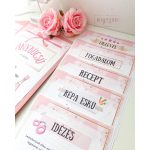 ÚTRAVALÓ Lánybúcsúra (idézés, répa eskü, recept, fogadalom, oklevél) + AJÁNDÉK SZALAG