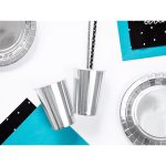 PARTY POHÁR, EZÜST, 6 DB/CS, 220 ML