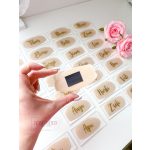 Plexi 2in1 ültetőkártya & köszönetajándék (mágnessel)