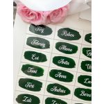 Plexi 2in1 ültetőkártya & köszönetajándék (mágnessel)