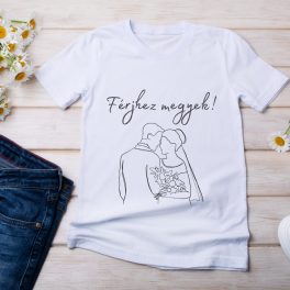 Férjhez megyek! feliratos - Lánybúcsús póló