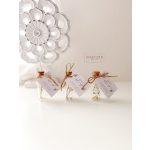 Üvegcsébe zárt rezgőke - köszönetajándék egyedi