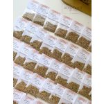 Köszönetajándék - Virágmagok egyedi címkével 