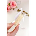 Köszönetajándék - fürdősó üvegcsében, 7x2cm