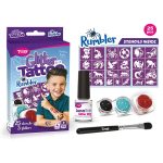 RUMBLER CSILLÁMTETOVÁLÁS SZETT, 25 SABLONNAL