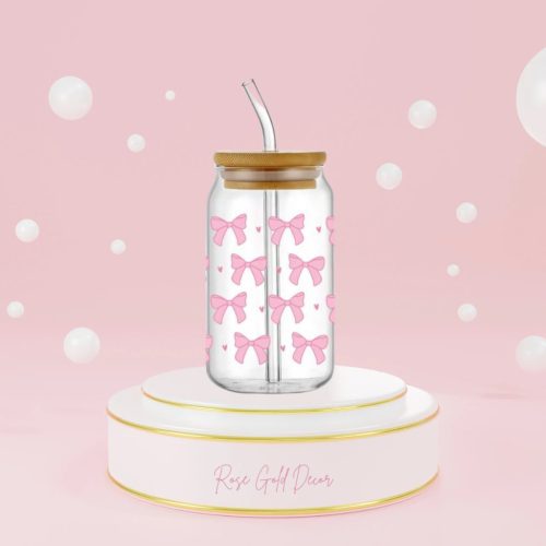 Masnis szívószálas pohár, fa tetővel (MINI MASNIK)