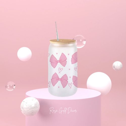 Masnis szívószálas pohár, fa tetővel (NAGY MASNIK)