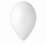 PASZTEL, FEHÉR, 10 DB GÖMB, 12", 30 CM