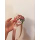 Csuklódísz esküvőre koszorúslányoknak és tanúknak - RÓZSASZÍN-MÁLYVA