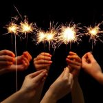 Csillagszóró, 55 cm/ 5 db, 2 perc