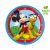 PARTY TÁNYÉR, MICKEY MOUSE ROCK - THE HOUSE, 8 DB/CS, 20CM