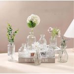 Rusztikus Mini üveg váza | BÉRELHETŐ VESZPRÉMBEN 