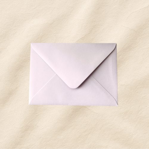 PASTEL PINK BORÍTÉK C/6 114X162MM HÁROMSZÖG ZÁRÓDÁSÚ