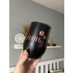 Tumbler Duplafalú, thermo pohár műanyag ivófedéllel, 350 ml - egyedi designnal