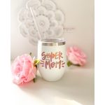 Tumbler Duplafalú, thermo pohár műanyag ivófedéllel, 350 ml - egyedi designnal