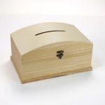 PÉNZGYŰJTŐ /NÁSZAJÁNDÉK GYŰJTŐ LAKODALMI FA PERSELY - NAGY