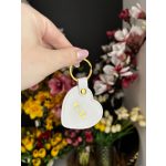 SZÍV kulcstartó névre szóló, egyedi ajándék 