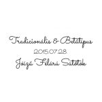 Natúr fa MÁGNES SZÍV - Gravírozott köszönetajándék