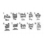 RE POHÁR, Lánybúcsús néves pohár (többféle design) 500 ml