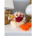 Kerámia tök KRÉM-NARANCS-BORDÓ, KICSI