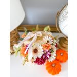 Kerámia tök KRÉM-NARANCS-BORDÓ, KICSI