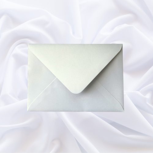 GYÖNGY boríték selyemfényű/gyöngyházfényű A6