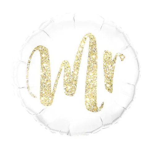 MR. FELIRATÚ GLITTER GOLD FÓLIA LUFI, 45 CM