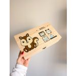 Babyboom baba emlékdoboz, nagy 20x35x10cm