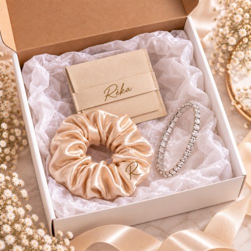 Champagne Glow – Névre szóló esküvői ajándékbox