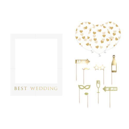 ESKÜVŐI SZELFI KIEGÉSZÍTŐK, FOTÓZÁSHOZ, BEST WEDDING