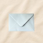 PASTEL BLUE BORÍTÉK C/6 114X162MM HÁROMSZÖG ZÁRÓDÁSÚ