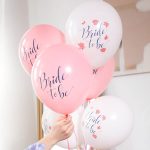 BRIDE TO BE LATEX LUFI, VIRÁGOS, 6 DB/CSOMAG