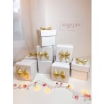 KICSI Karácsonyi gömb díszdoboz/ ajándék doboz , 1 db-os