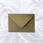 ARANY boríték selyemfényű/gyöngyházfényű A6